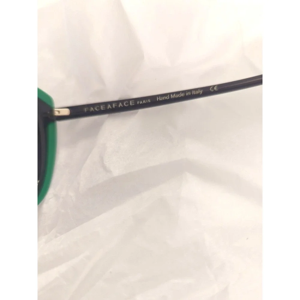 Green Sunglasses Face A Face Morea 1 Green Black Cool Turn Heads Edgy Retro EUC